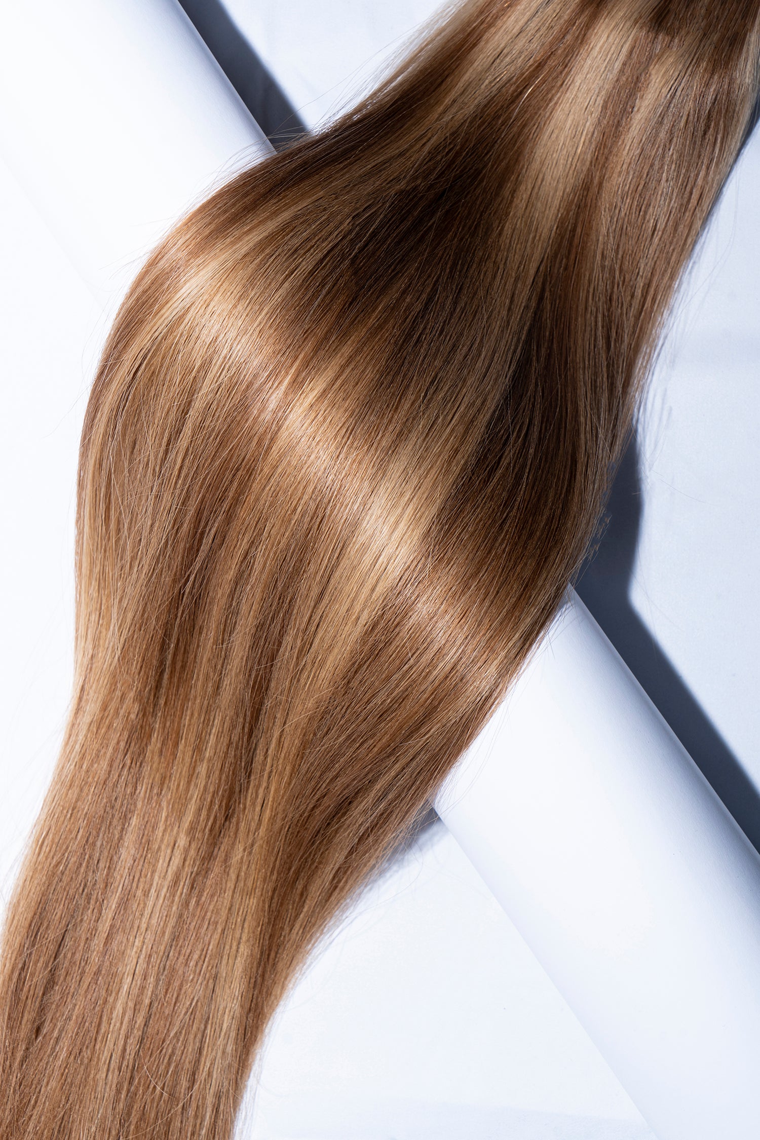 Caramel Deluxe I Tip Hair Extensions Spectrum One Hair