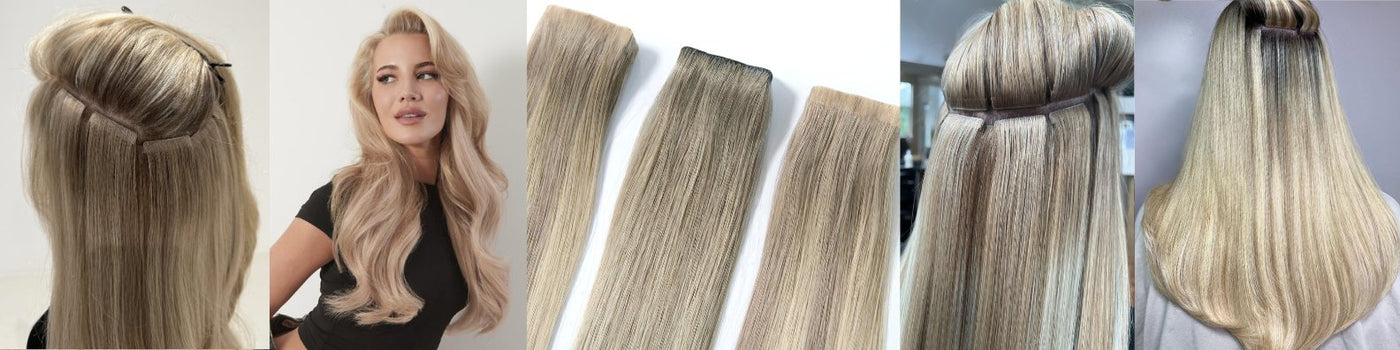 Invisible Tape In Hair Extensions